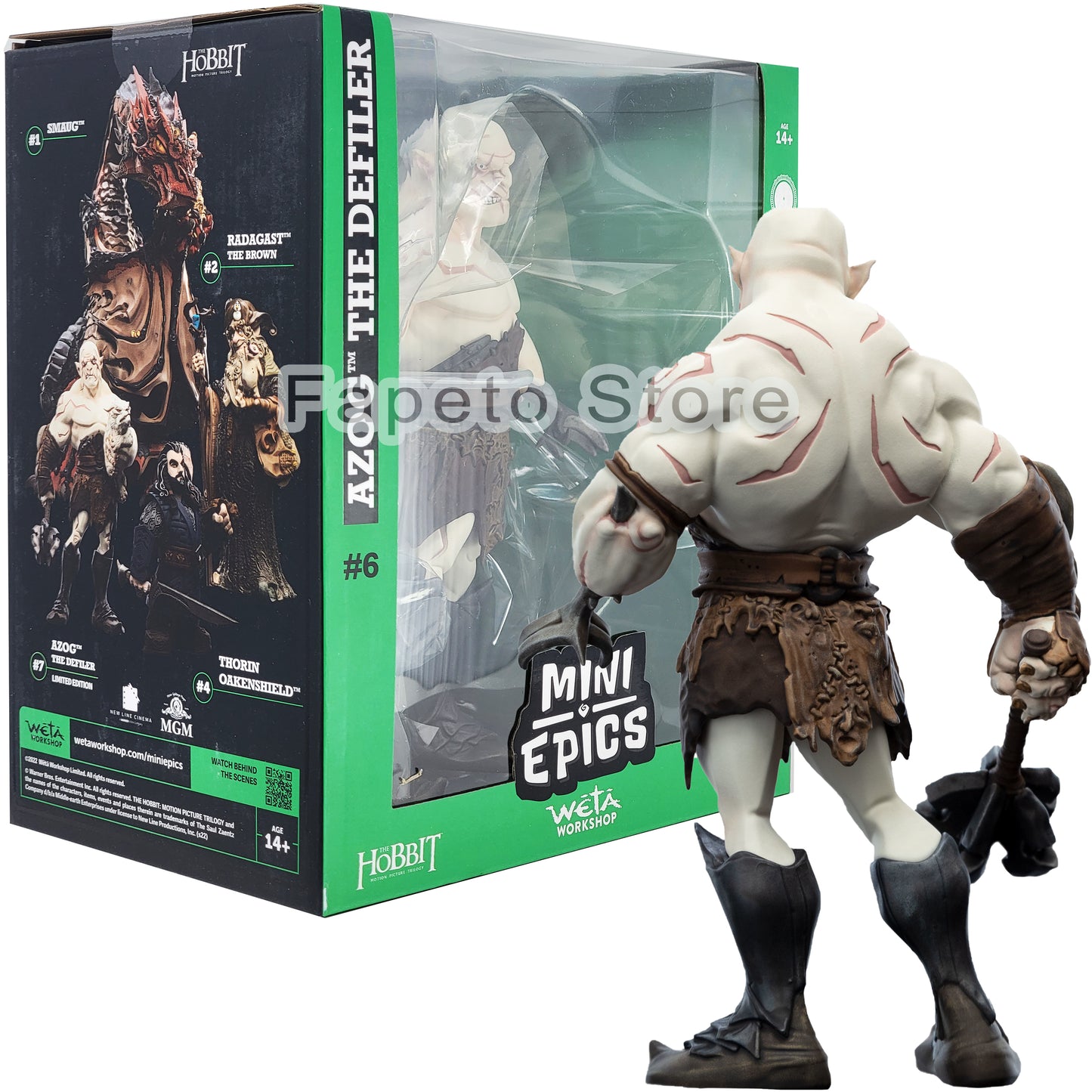 Mini Epics The Hobbit Azog The Defiler Vinyl Figure