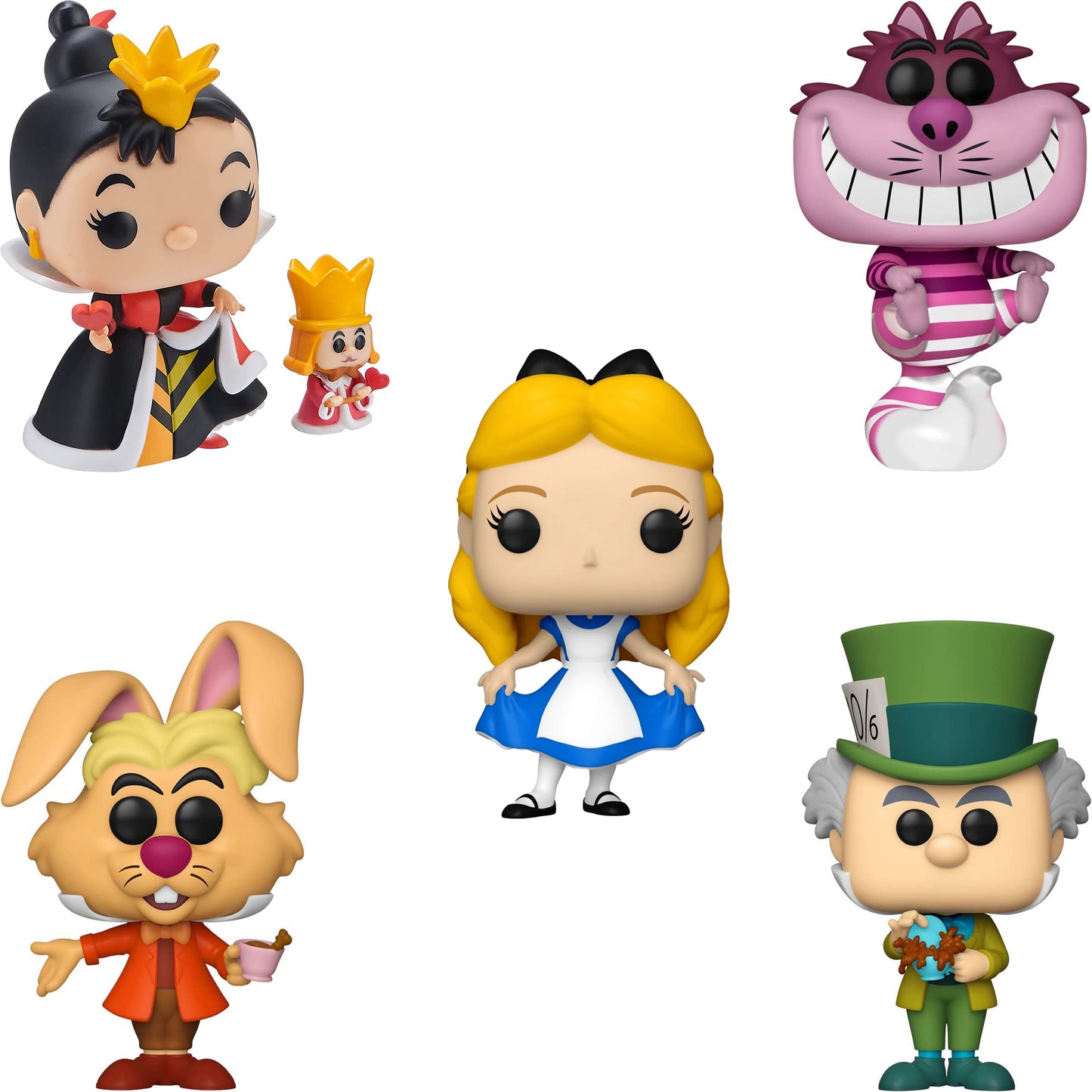 Set of Alice in Wonderland 70th Collectible Funko Pop! Vinyl Figure