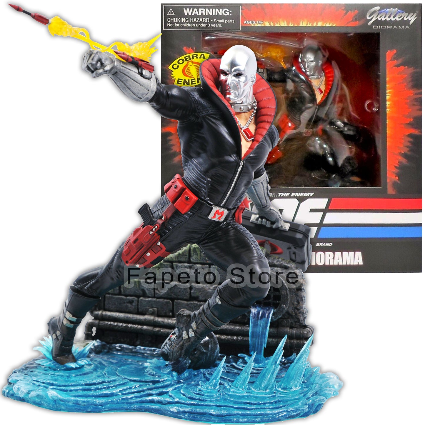 GI JOE GALLERY DESTRO PVC STATUE (C: 1-1-2)