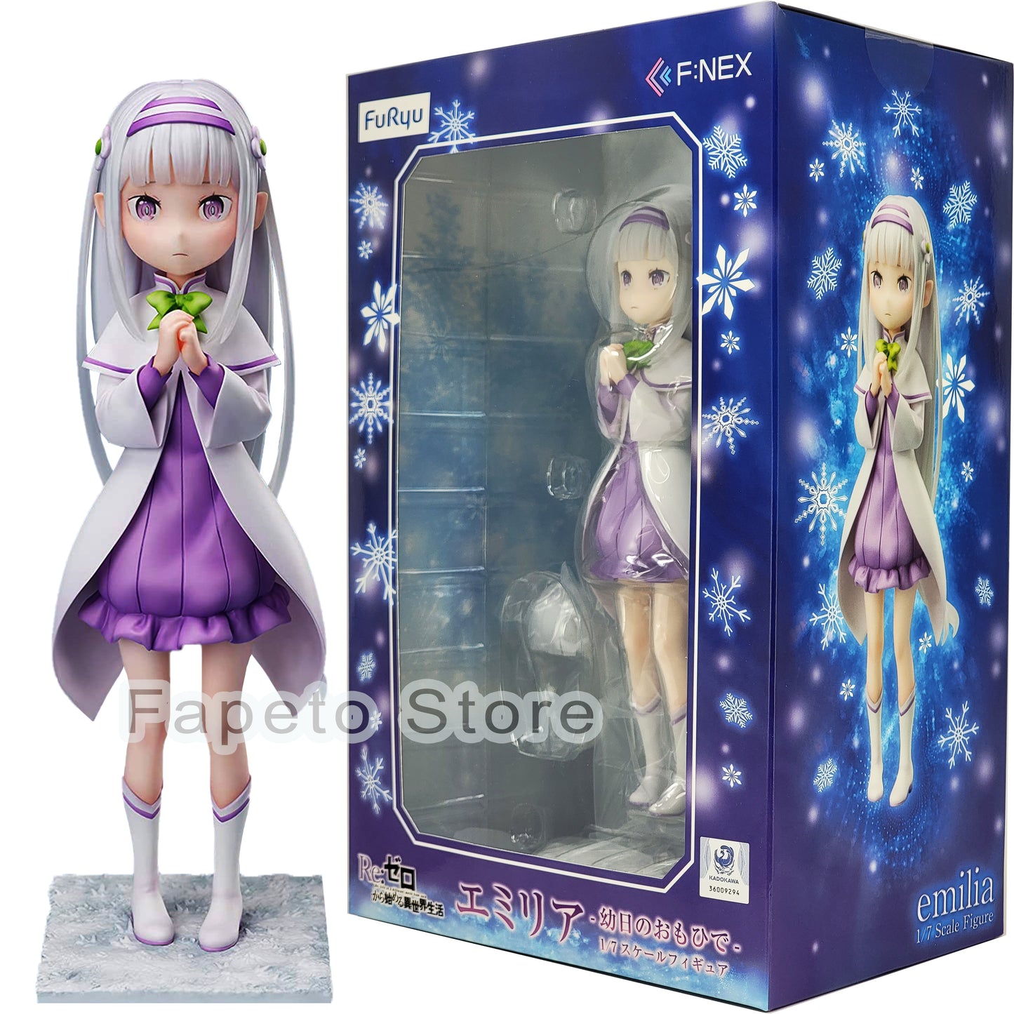 Re Zero Starting Life Emilia Memory Of Childhood 1/7 Pvc Figure