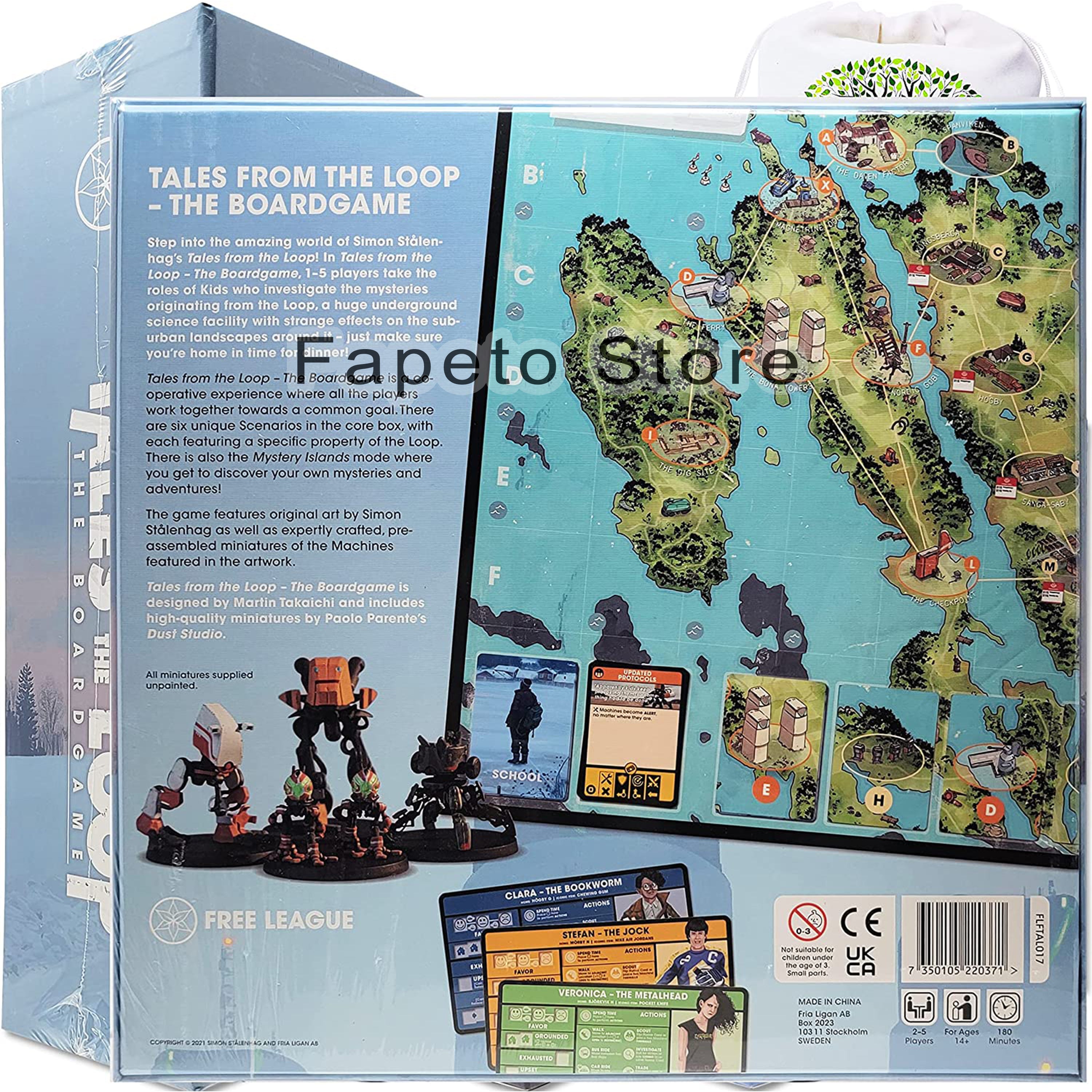 Cooperative Game Tales from The Loop Base and Expansions: Invasive