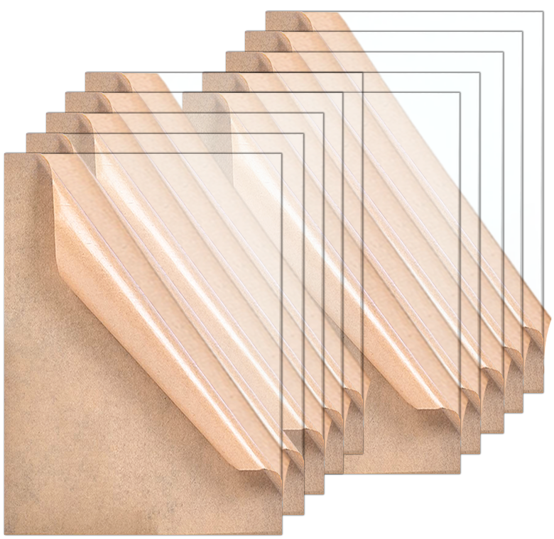 z- Cast Acrylic Sheets |1/8 - 3mm Thick |  Variety Pack Colors for Laser Cutter, Engraving, CNC machines, DIY Projects, 12x16 Approx. Double Kraft Paper, Handcrafts and Home Decorations - 10 Pack