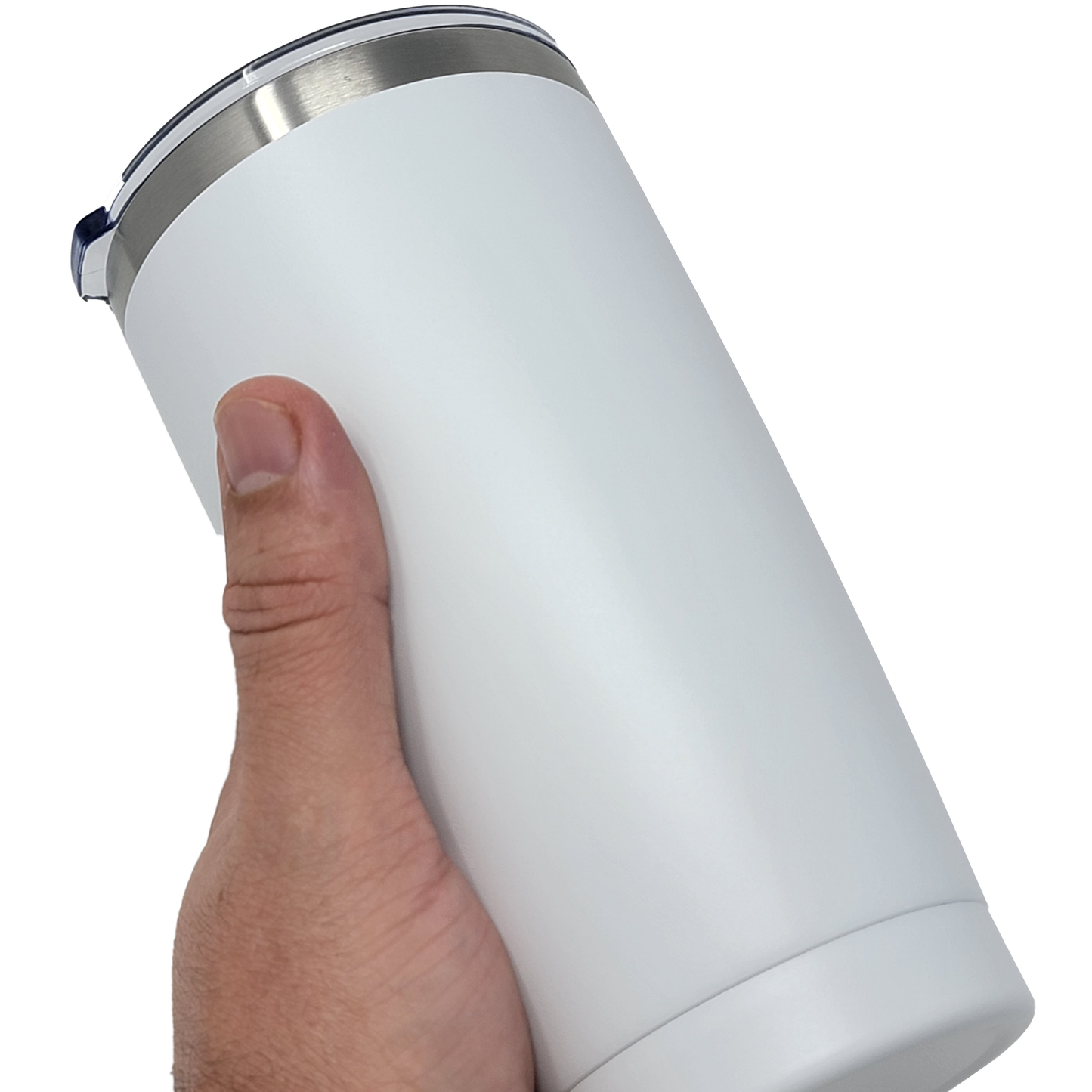 Stainless Steel 20 Oz Tumbler With Slider Block Lid -Powder Coating- 304 Stainless Steel  Double Wall Insulated