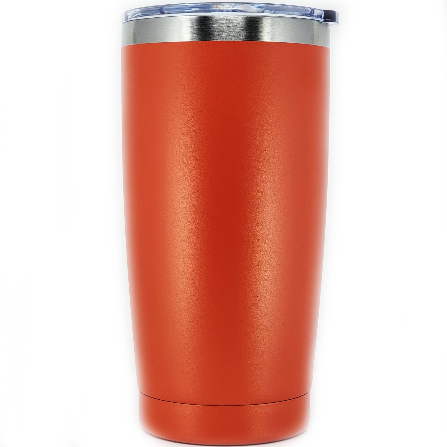 In BULK - Stainless Steel 20 Oz Tumbler With Slider Block Lid -Powder Coating- 304 Stainless Steel Double Wall Insulated (6 Pack)