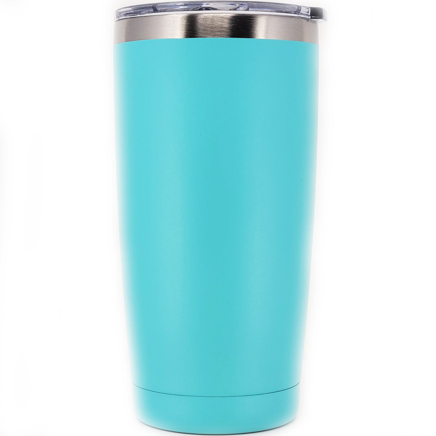 In BULK - Stainless Steel 20 Oz Tumbler With Slider Block Lid -Powder Coating- 304 Stainless Steel Double Wall Insulated (6 Pack)