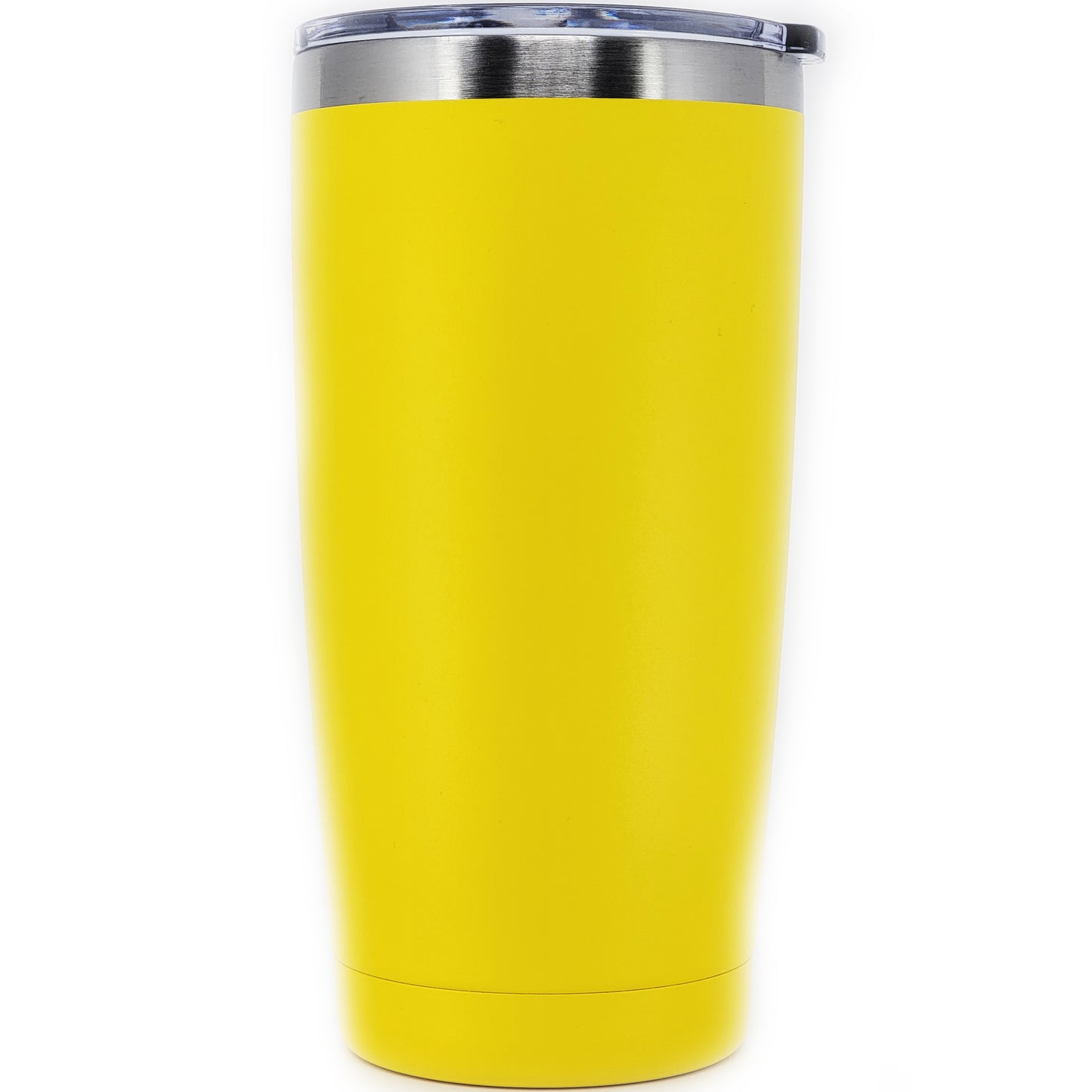 In BULK - Stainless Steel 20 Oz Tumbler With Slider Block Lid -Powder Coating- 304 Stainless Steel Double Wall Insulated (6 Pack)