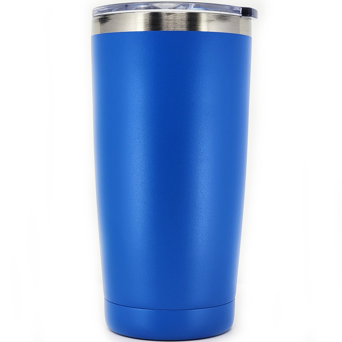 In BULK - Stainless Steel 20 Oz Tumbler With Slider Block Lid -Powder Coating- 304 Stainless Steel Double Wall Insulated (6 Pack)