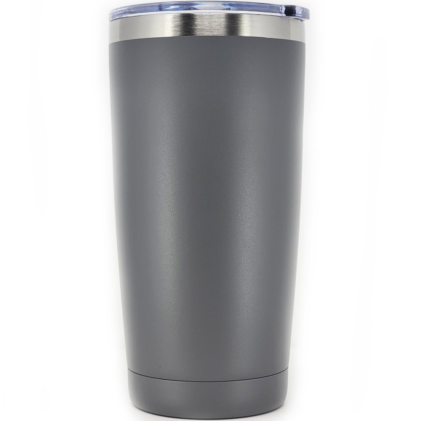 In BULK - Stainless Steel 20 Oz Tumbler With Slider Block Lid -Powder Coating- 304 Stainless Steel Double Wall Insulated (6 Pack)