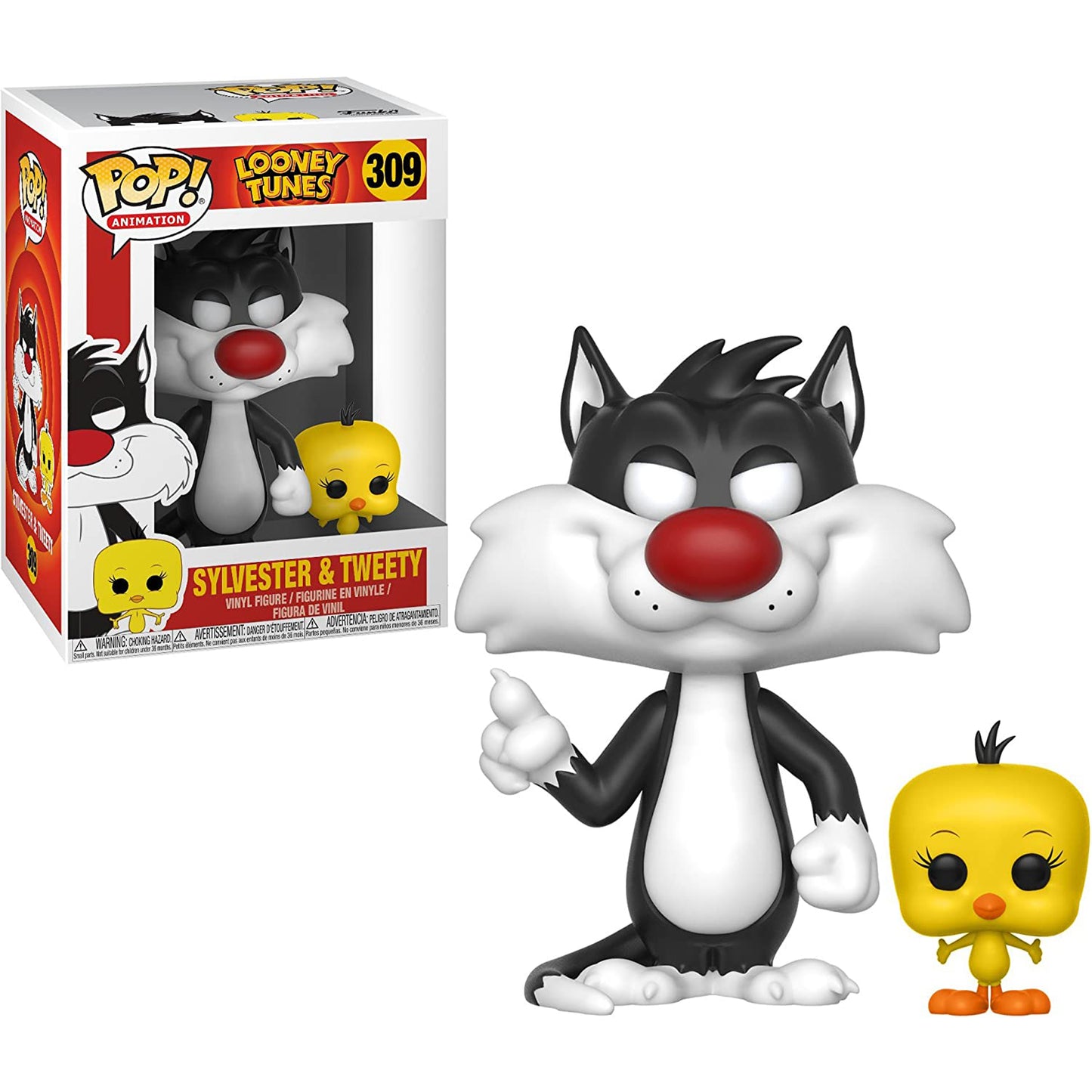 Looney Tunes - Sylvester & Tweety Collectible Pop!