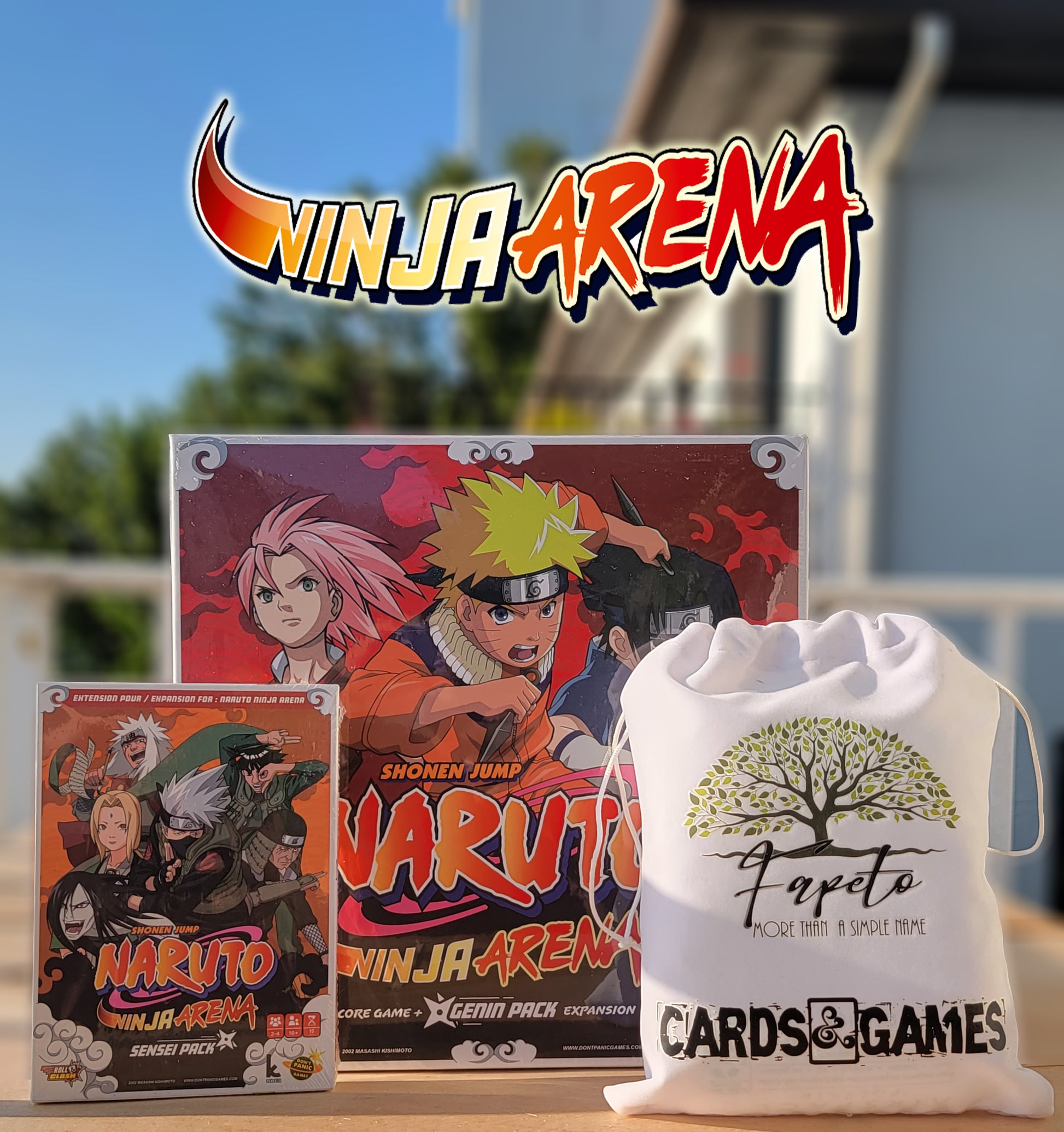 Naruto: Ninja Arena – Genin Pack Expansion, Board Game