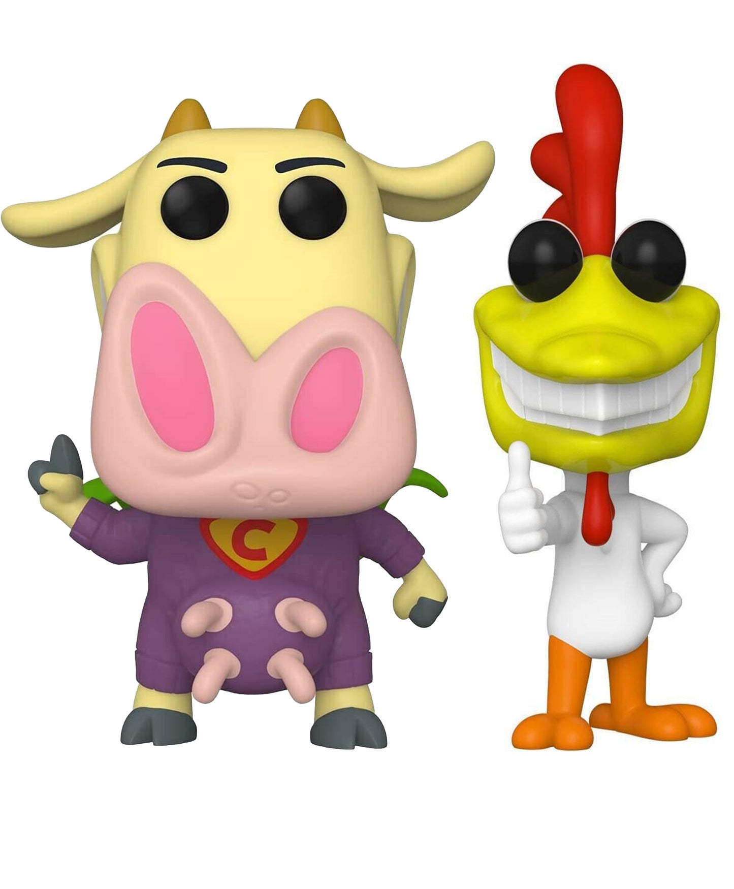 Set of Cow & Chicken Collectible Funko Pop! Vinyl Figure