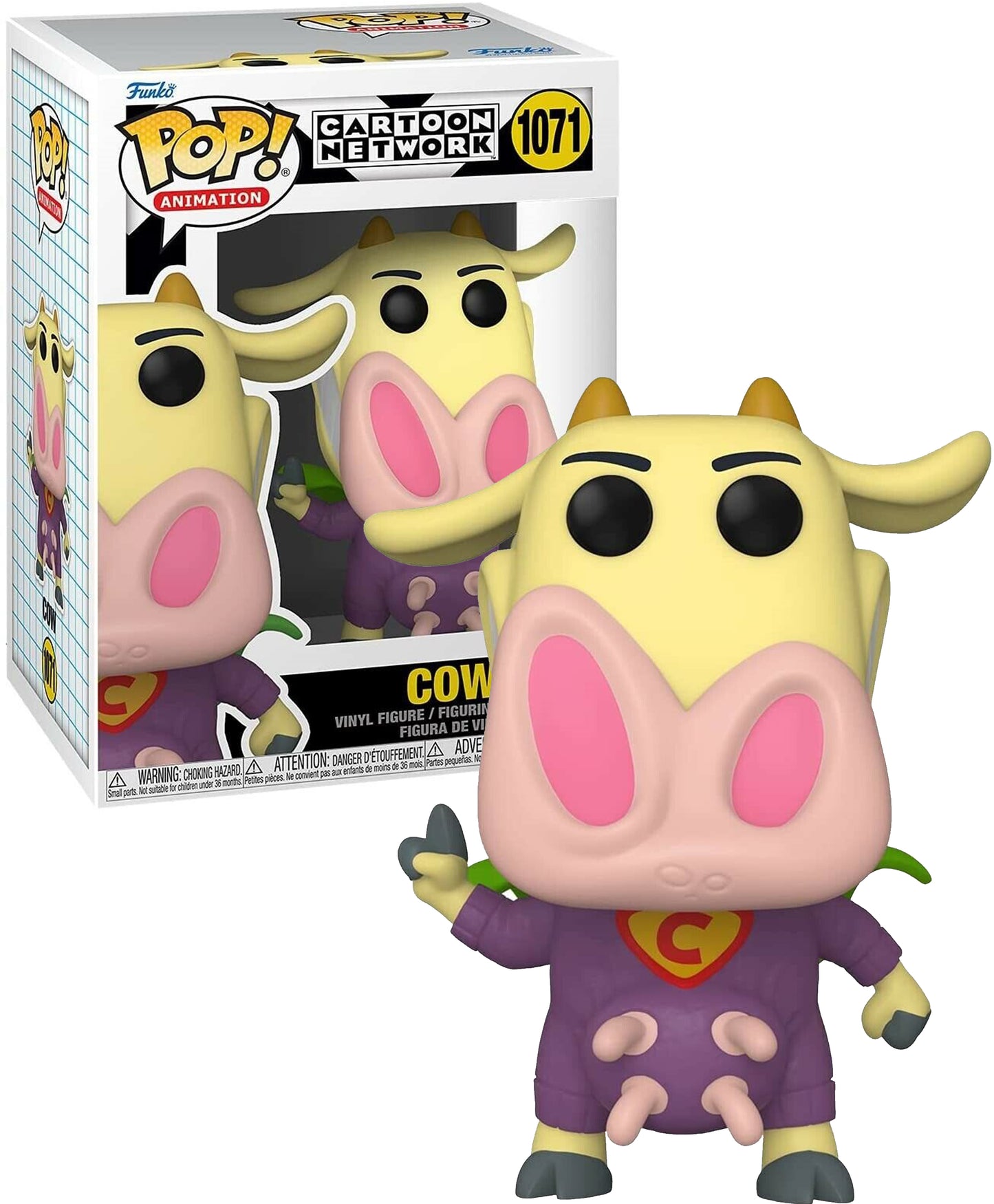 Set of Cow & Chicken Collectible Funko Pop! Vinyl Figure