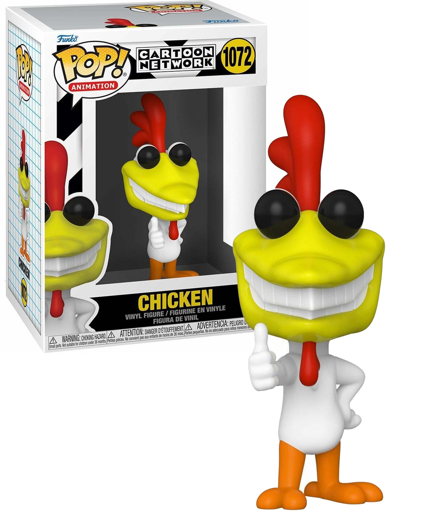 Set of Cow & Chicken Collectible Funko Pop! Vinyl Figure