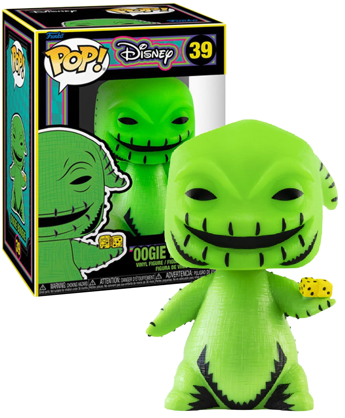 The Nightmare Before Christmas: Oogie (Blacklight) Collectible Funko Pop! Vinyl Figure