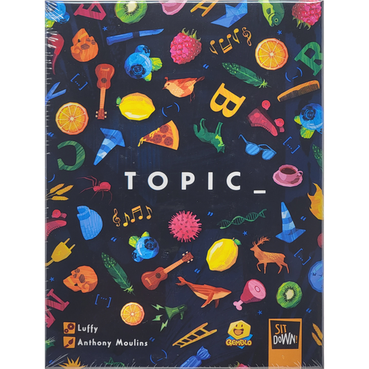 Topic - Card Game, Chaotic Party Word Game